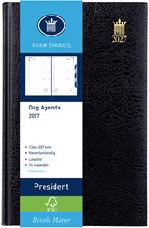 Agenda 2027 Ryam President Mundior 1dag/1pagina zw 1 Stuk