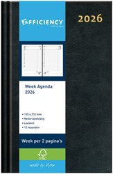 Agenda 2026 Ryam Efficiency Baladek 7d/2p zwart 1 Stuk