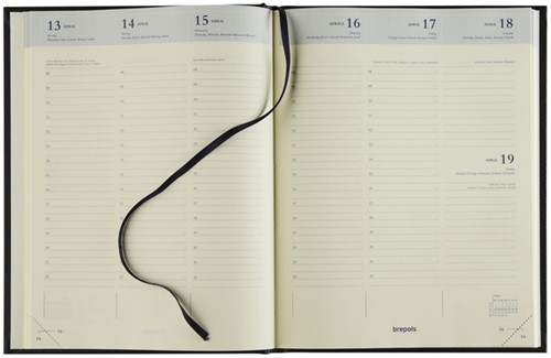 Agenda 2027 Brepols Timing Lima 7d/2p zw 1 Stuk-2