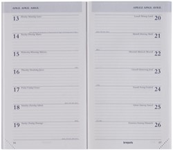 Agendavulling 2027 Brepols Breplan 7dag/1pagina 1 Stuk