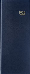 Agenda 2026 Brepols Saturnus Lima 1d/1p blauw 1 Stuk