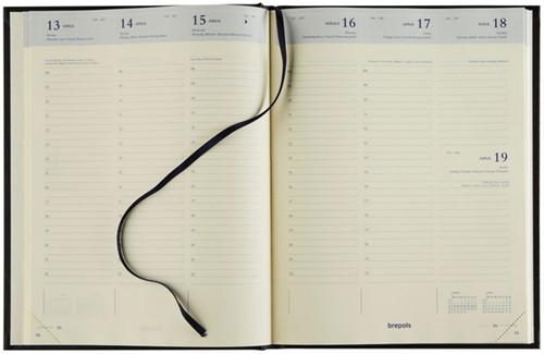 Agenda 2026 Brepols Timing Lima 7d/2p blauw 1 Stuk-2