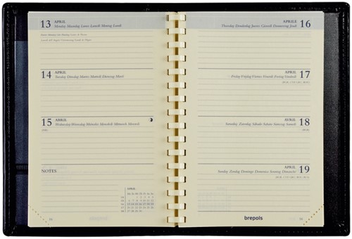 Agendavulling 2026 Brepols Delta 7d/2p 1 Stuk