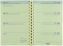 Agendavulling 2027 Brepols Delta 7d/2p 1 Stuk