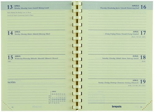 Agendavulling 2027 Brepols Delta 7d/2p 1 Stuk