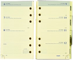 Agendavulling 2027 Brepols Brefax 17 7d/2p 1 Stuk