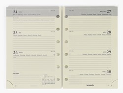 Agendavulling 2026 Brepols Brefax 27 7d/2p 1 Stuk