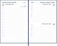 Agenda 2027 Ryam Memoplan 1 Mundior 1d/1p bordeaux 1 Stuk-2