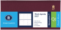 Agenda 2027 Ryam Memoplan 7 Suprema 7d/2p bordeaux 1 Stuk