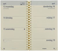Agenda 2026 Brepols Opt Pocket Trento 7d/2p zw 1 Stuk-2