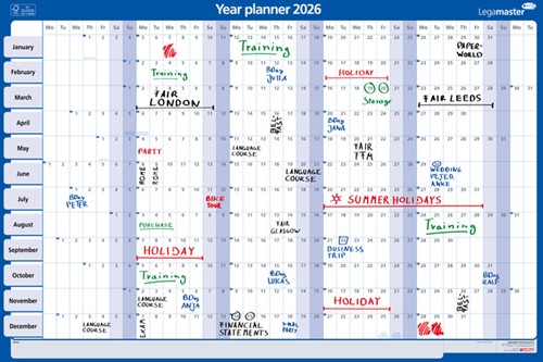 Jaarplanner 2026 Legamaster 90x60 horizon gelam 1 Stuk-2