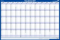 Jaarplanner 2027 LM 1 persoon 90x60cm horizontaal 1 Stuk