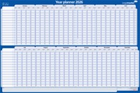 Projectplanner 2026 LM 90x60cm hor gelamineerd 1 Stuk