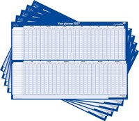 Projectplanner 2027 LM 90x60cm hor gelamineerd 1 Stuk-2
