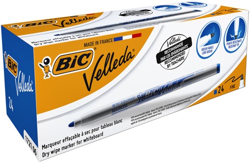 Whiteboardmarker Bic 1721 rond F blauw 1 Stuk-2
