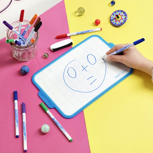 Whiteboardmarker Bic 1721 rond F blauw 1 Stuk-3