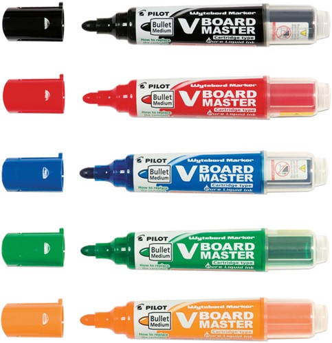 Whiteboardmarker PILOT Begreen rond M rood 1 Stuk-3