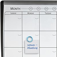Whiteboard Nobo planner prikbord 585x430mm 1 Stuk-3