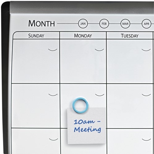 Whiteboard Nobo planner prikbord 585x430mm 1 Stuk-3