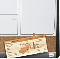 Whiteboard Nobo planner prikbord 585x430mm 1 Stuk-1