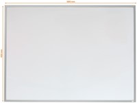 Whiteboard Nobo 58.5x43cm aluminium magnetisch 1 Stuk-4