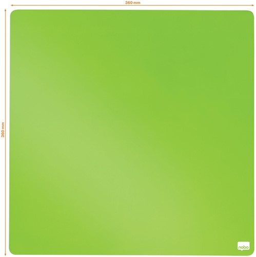 Whiteboard Nobo tegel 36x36cm groen magnetisch 1 Stuk-3