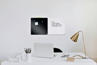 Whiteboard Nobo tegel 36x36cm wit magnetisch 1 Stuk-3