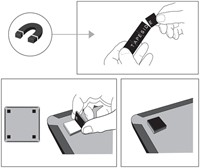 Whiteboard Nobo 21.6x28cm magnetisch assorti 1 Stuk-9