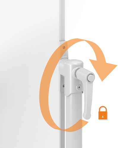 Whiteboard Nobo kantelbord mobiel 90x120cm 1 Stuk-8