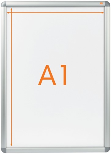 Kliklijst Nobo Essence A1 84x59cm aluminium 1 Stuk-2