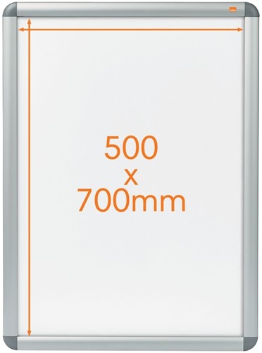 Kliklijst Nobo Essence 70x50cm aluminium 1 Stuk-2