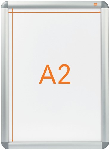Kliklijst Nobo Premium Plus A2 aluminium 1 Stuk-2