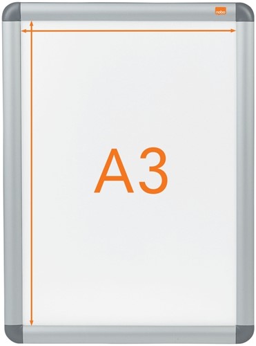 Kliklijst Nobo Essence A3 aluminium 1 Stuk-2