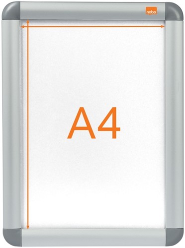 Kliklijst Nobo Premium Plus A4 aluminium 1 Stuk-2