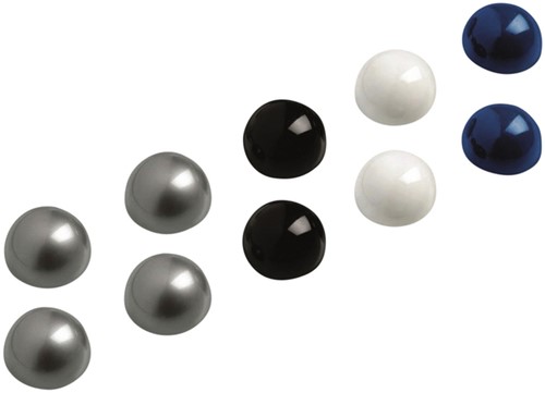 Kogelmagneet MAUL 30mm trekkracht 600gr assorti 10 Stuk