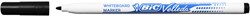 Whiteboardmarker Bic 1721 rond F zwart 1 Stuk