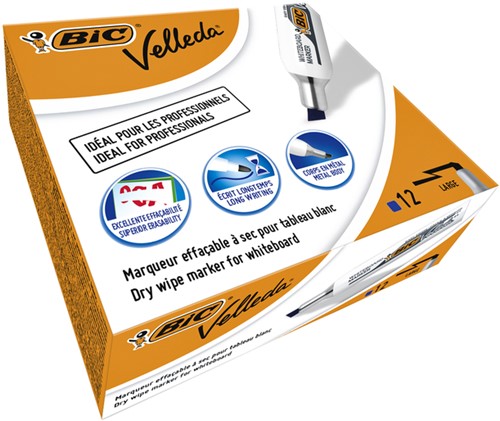 Whiteboardmarker Bic 1781 schuin L blauw 1 Stuk-2