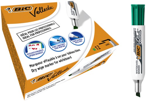 Whiteboardmarker Bic 1781 schuin L groen 1 Stuk-3