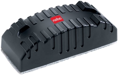 Whiteboardwisser Nobo magnetisch zwart 1 Stuk