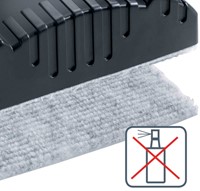 Whiteboardwisser Nobo magnetisch zwart 1 Stuk-3