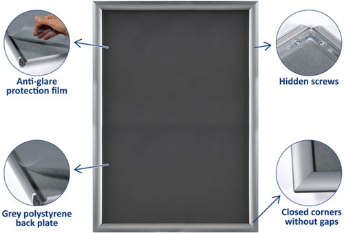 Kliklijst Europel B2 50cmx70cm 25mm 1 Stuk-3