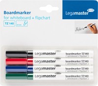 Whiteboardmarker Legamaster TZ140 1mm 4st ass 4 Stuk