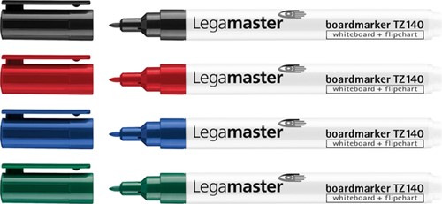 Whiteboardmarker Legamaster TZ140 1mm 4st ass 4 Stuk-2