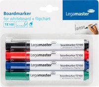 Whiteboardmarker Legamaster TZ100 2mm 4st ass 4 Stuk