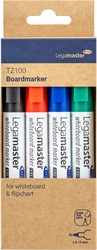 Whiteboardmarker Legamaster TZ100 2mm 4st ass 4 Stuk
