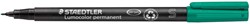 Viltstift Staedtler OHP Lumo SF 313 perm groen 1 Stuk
