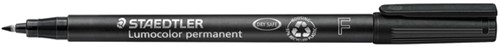 Viltstift Staedtler OHP Lumo F 318 perm zwart 1 Stuk-2