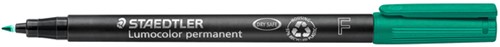 Viltstift Staedtler OHP Lumo F 318 perm groen 1 Stuk