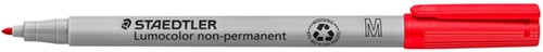 Viltstift Staedtler OHP Lumo M 315 non perm rood 1 Stuk