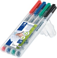Viltstift Staedtler OHP Lumo F 316 non perm wp4 4 Stuk-2